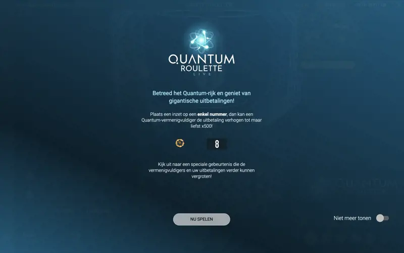 Quantum Roulette speluitleg