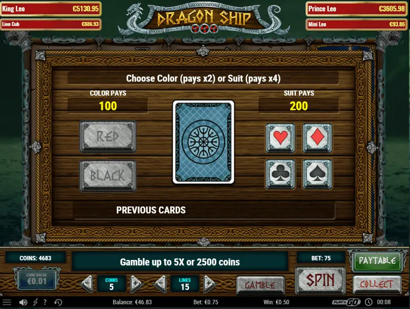 Dragon Ship Gamble