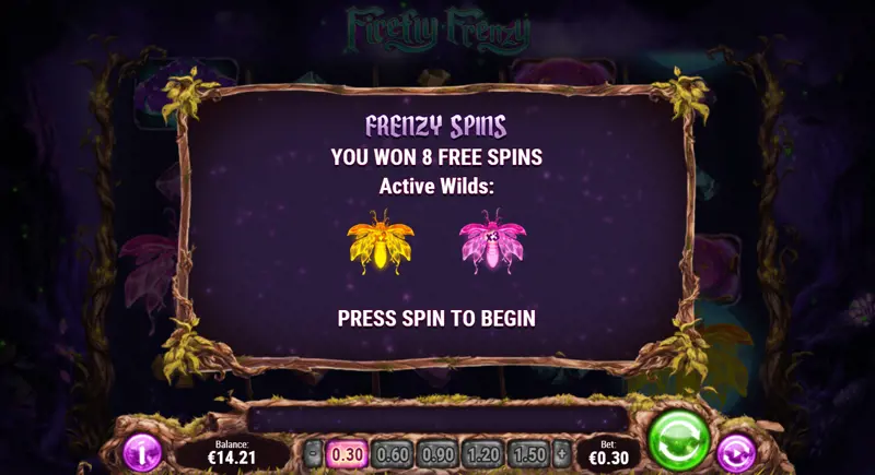 Free Spins Firefly Frenzy