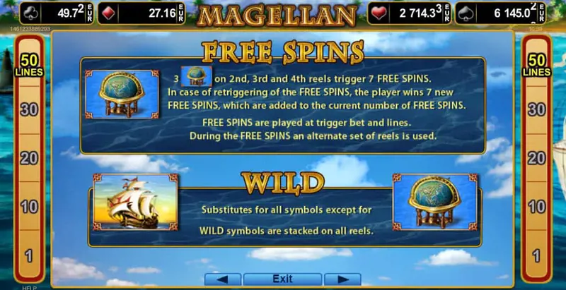 Free games Magellan