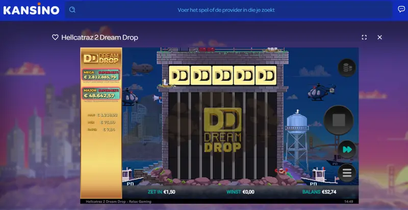 Dream Drop Jackpot Relax Gaming