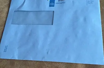 Blauwe Enveloppe