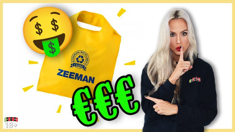 Zeeman cheap tas geel